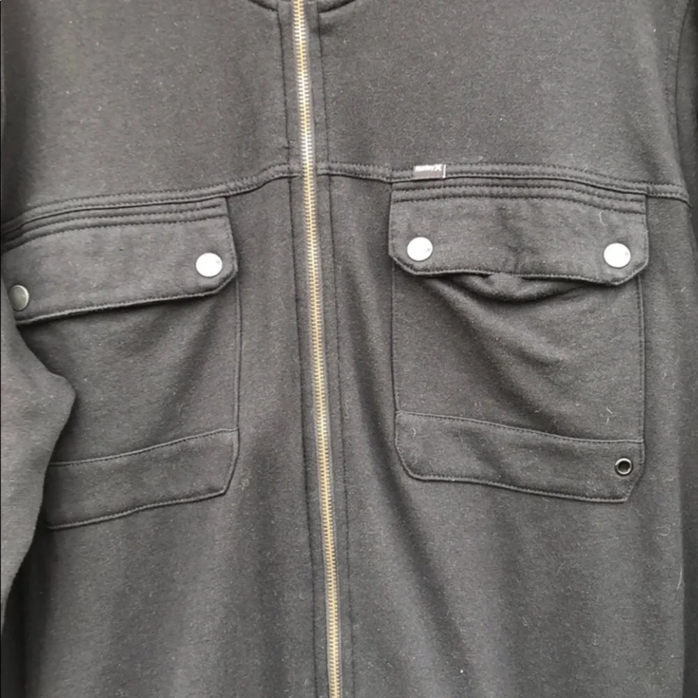 Hurley zip Jacket 2 front snap pockets